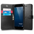 Кожаный чехол-книжка для iPhone 6 Plus / 6S Plus SGP-Spigen Wallet S