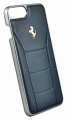 Кожаный чехол-накладка для iPhone 7 Plus / 8 Plus Ferrari 488 Gold Hard