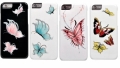 Пластиковый чехол-накладка для iPhone 6 / 6S iCover HP Happy Butterfly