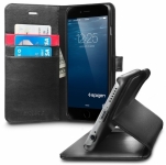 Кожаный чехол-книжка для iPhone 6 Plus / 6S Plus SGP-Spigen Wallet S