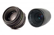 Набор объективов Гелиос 44-2 58мм F2 и Индустар-61 Л/З 50мм F2.8 для Canon EOS-M