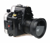 Подводный бокс (аквабокс) Meikon для фотоаппарата Nikon D500 (105 мм / 2.8 micro)