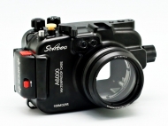 Подводный бокс (аквабокс) Meikon для фотоаппарата Sony Alpha A6000 Kit (16-50 мм) алюминий