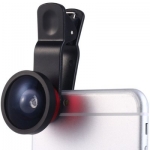 Универсальный объектив-клипса Universal Photo Lens 0.4x 140° для iPhone и других смартфонов