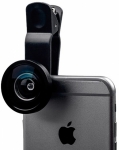 Универсальный объектив Universal clip 3-in-1 Photo Lens 0.4x для iPhone и других смартфонов