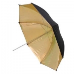 Зонт отражатель Phottix G&B 101см (40") золотисто-черный