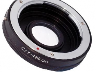 Адаптер Contax/Yashica - Nikon с оптическим элементом