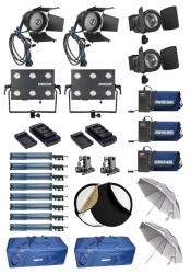Автономный осветительный комплект на базе светодиодных светильников Logocam A-LED 1900/LSF DIM KIT (56)