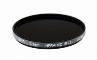 Инфракрасный R72 фильтр HOYA 58 мм