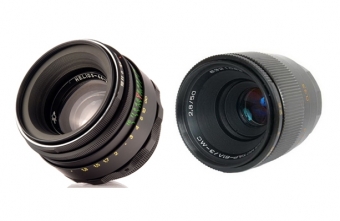 Набор объективов Гелиос 44-2 58мм F2 и Индустар-61 Л/З 50мм F2.8 для Sony E NEX
