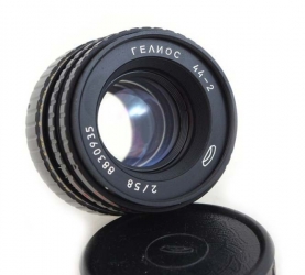 Объектив Гелиос 44-2 58мм F2 для Canon EOS (БелОМО)