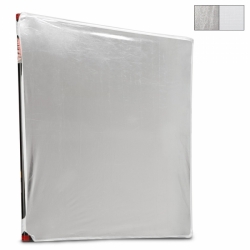 Панель светоотражающая Photoflex (ткань) 99х99 см серебро/белая LP-3939WS